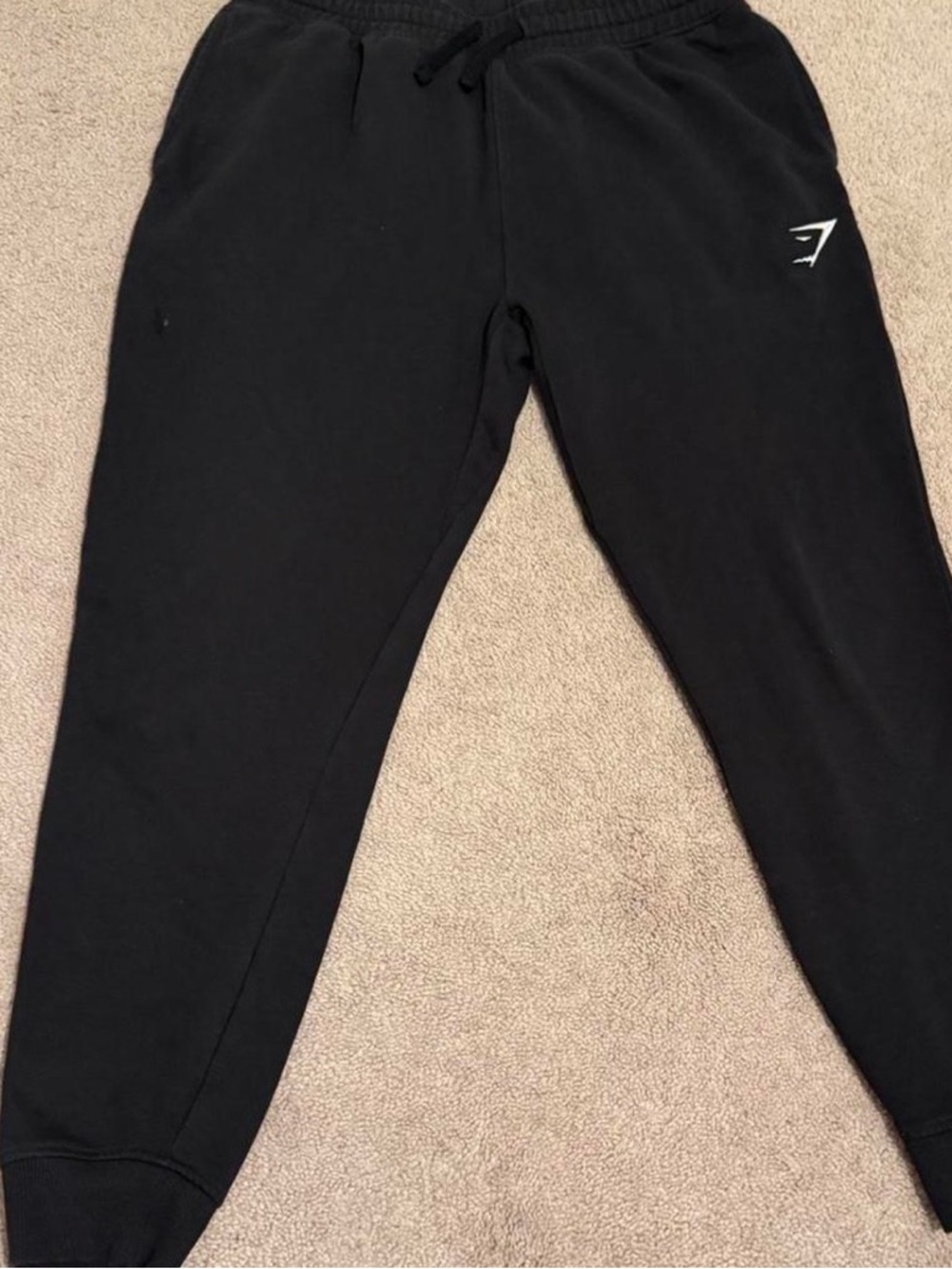 Gymshark Black Drawstring Sweatpants